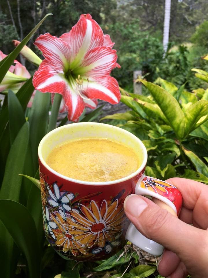 Golden turmeric latte, an anti-inflammatory drink
